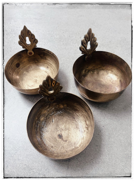 Little vintage brass dish