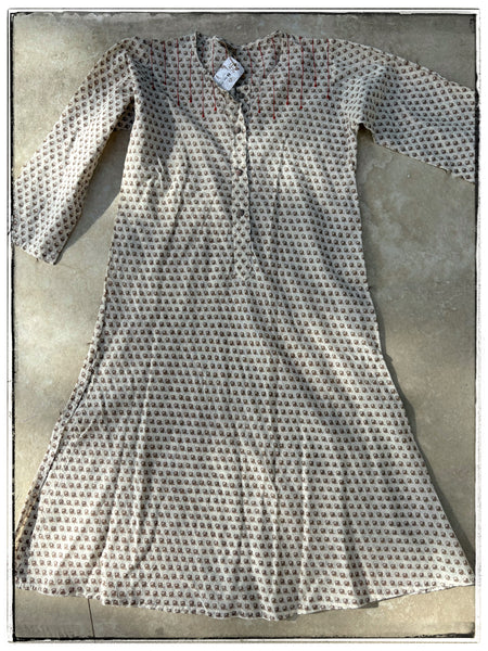 Cotton kaftans - 2 prints 10-12yrs