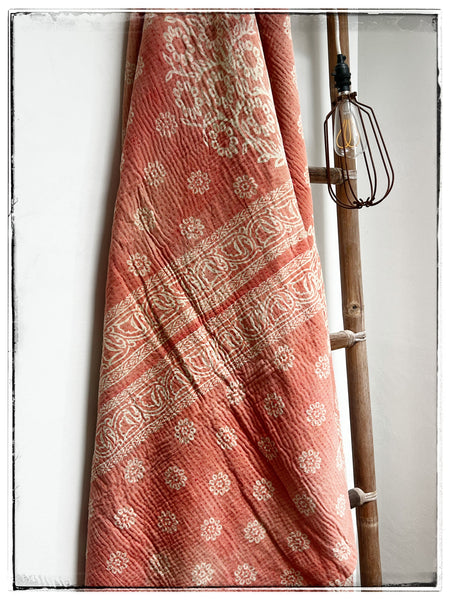 Antique kantha quilt