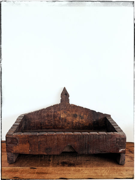 Antique wooden altar
