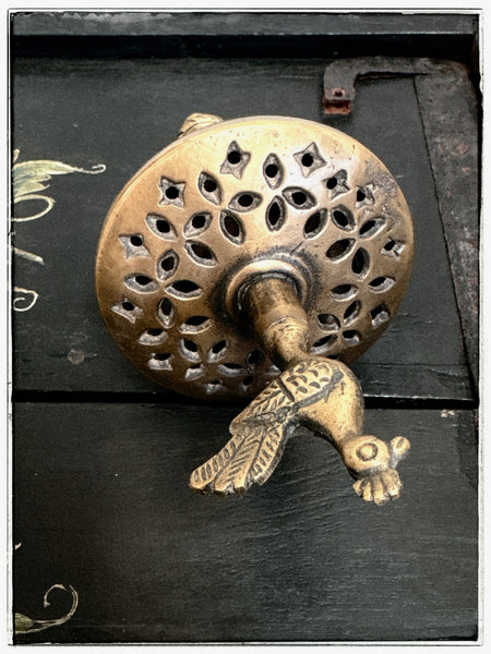 Antique baby rattle
