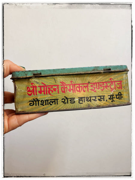 Vintage Laxmi tin