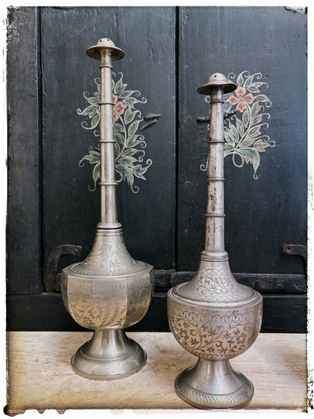 Antique rosewater bottles
