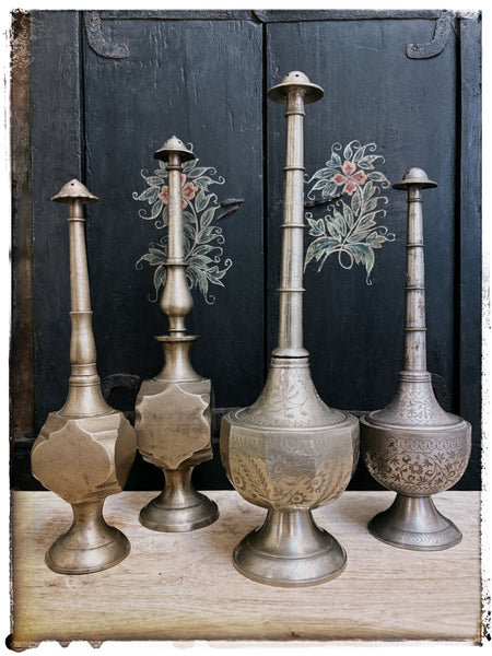 Antique rosewater bottles