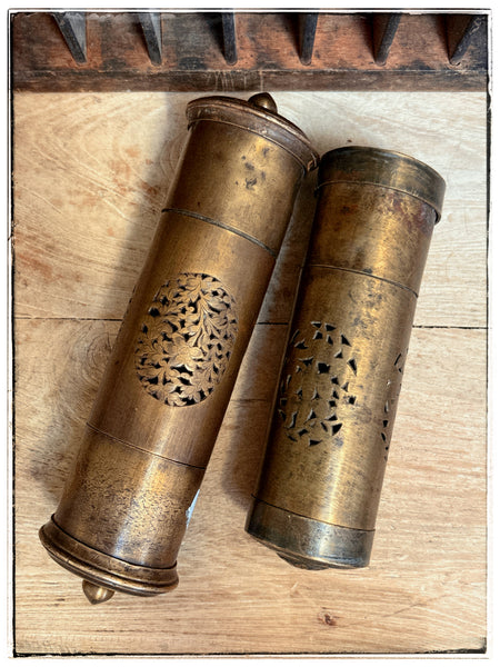 Antique cosmetic tins