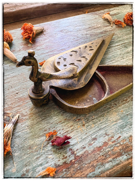 Antique sindoor box