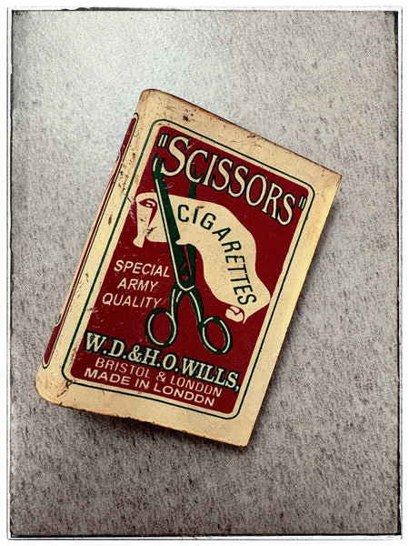 Vintage matchbox covers