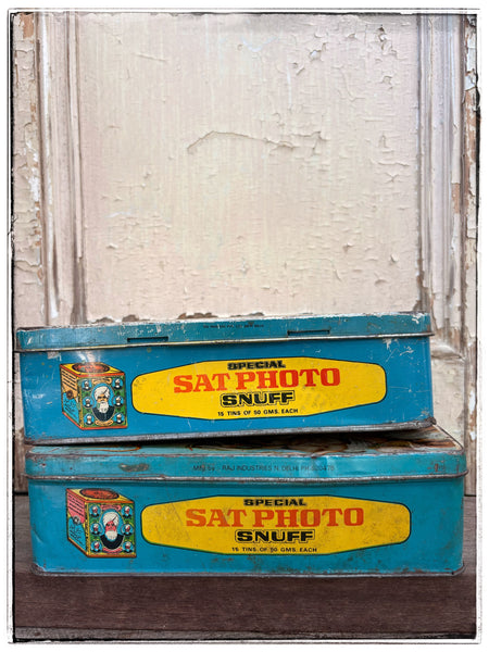 Vintage Laxmi tin