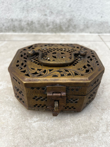 Antique jaali box