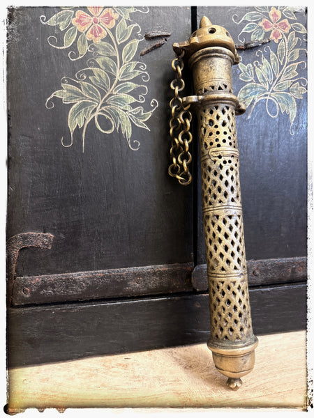 Antique scroll box