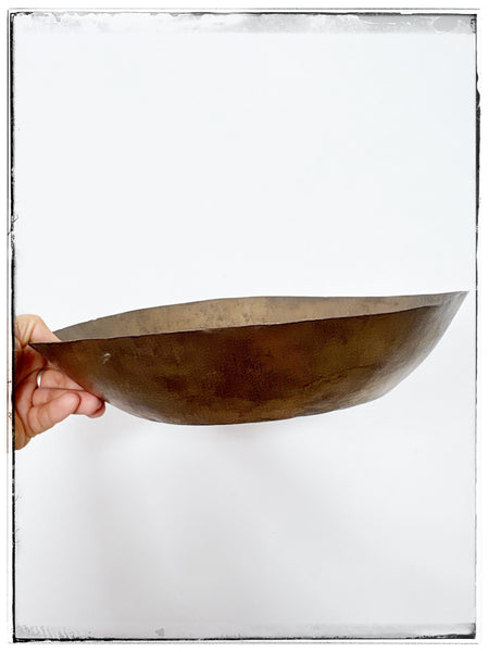 Antique patterned bowl