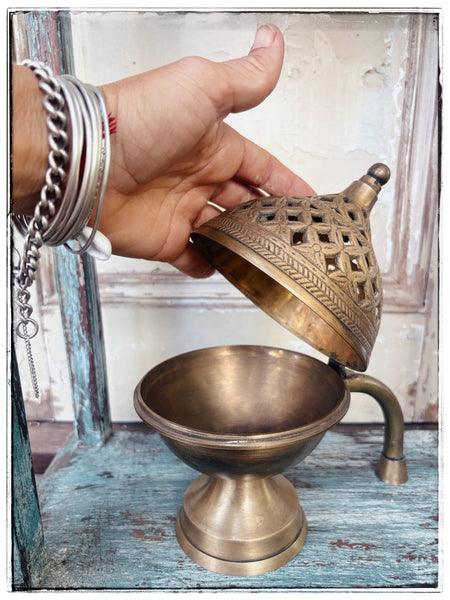 Large antique incense diffuser
