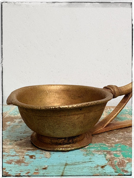Antique oil lamps