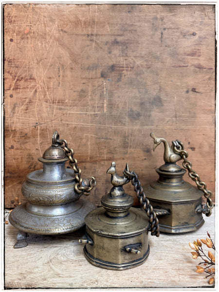 Antique ink pots