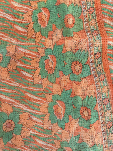 Antique kantha quilt