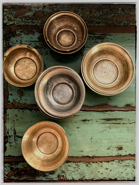 Vintage chai bowls