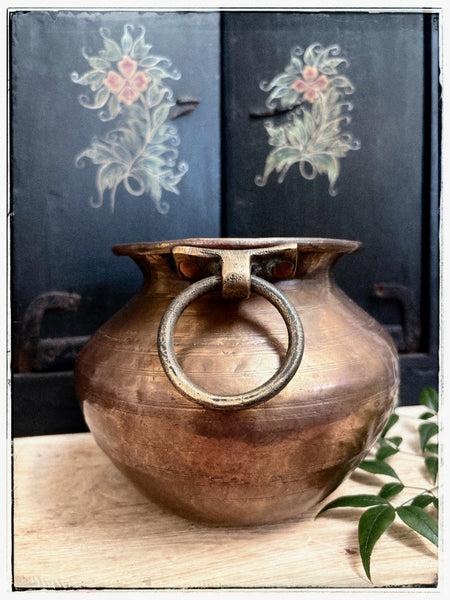 Vintage brass lota