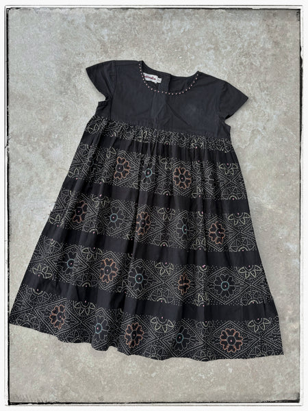 Fab India embroidered dress 8-10yrs