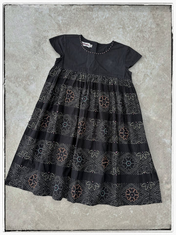 Fab India embroidered dress 8-10yrs