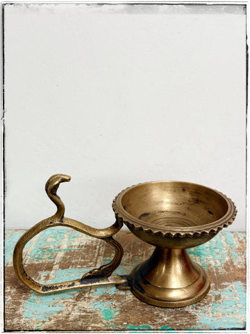 Antique oil lamps