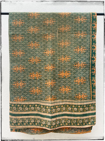 Antique kantha quilt