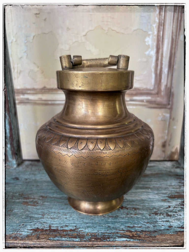 Large holy water pot