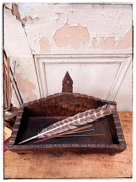 Antique wooden altar