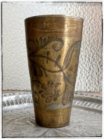 Antique tall Lassi cup B7