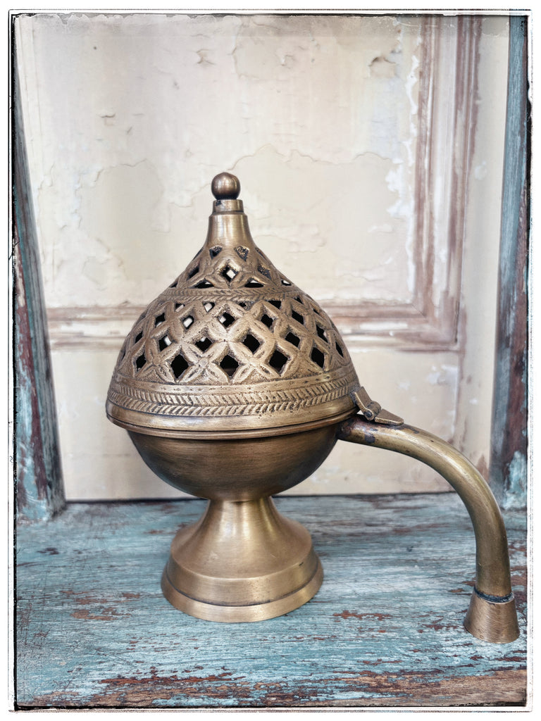 Large antique incense diffuser