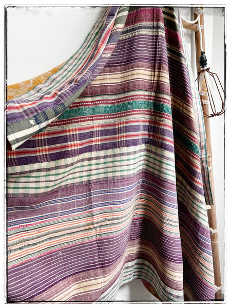 Antique kantha quilt