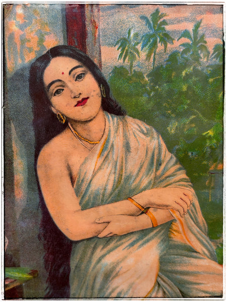 Original Ravi Varma lithograph