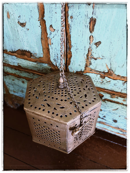 Antique jaali lantern