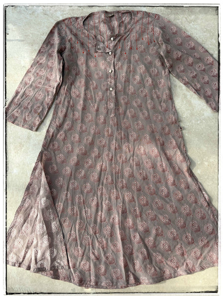 Cotton kaftans - 2 prints 10-12yrs