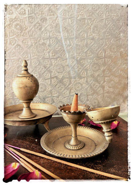 Antique incense burners