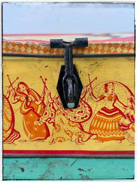 Antique Indian tin
