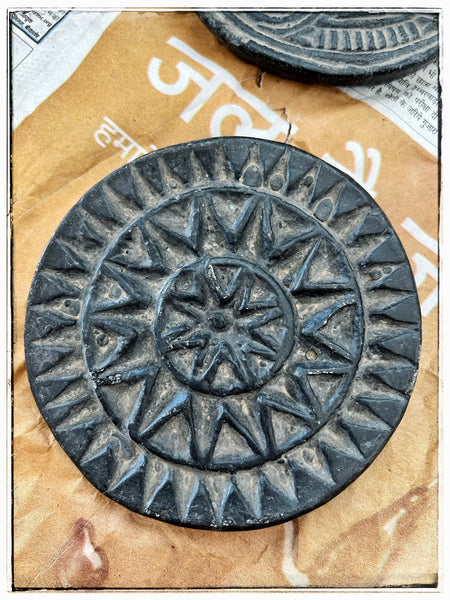 Stone chapati stamps