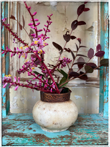 Antique marble vase