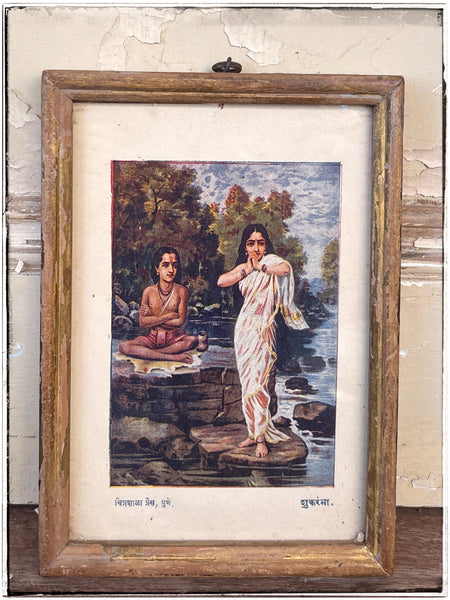 Small Ravi Varma oleographs