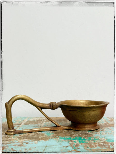 Antique oil lamps