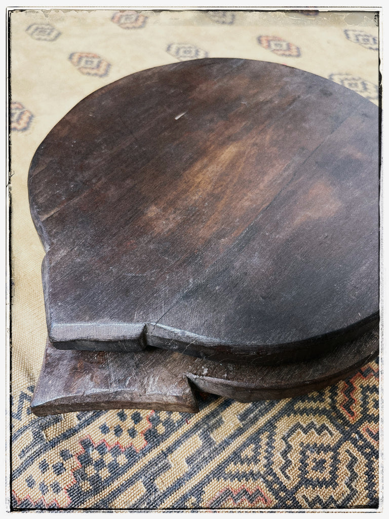 Antique chapati boards