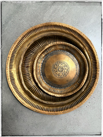Antique offering plates