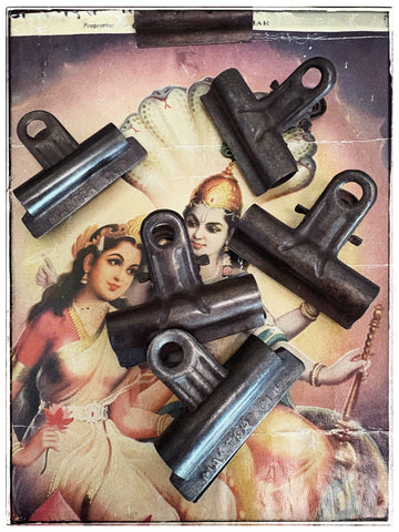 Vintage bull nose clips