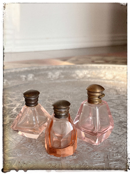 Antique perfume bottles