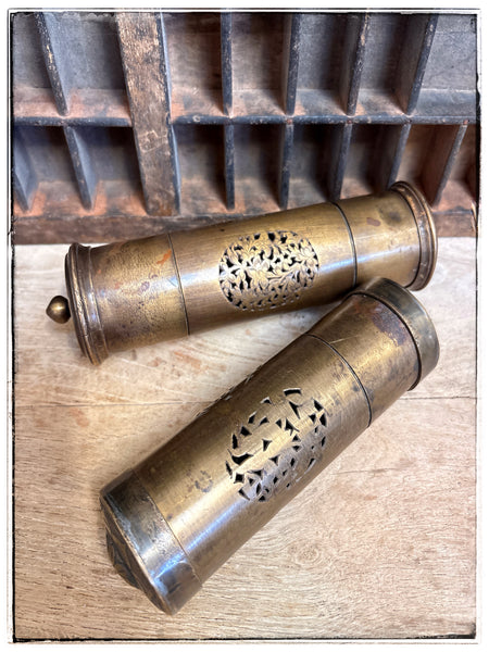 Antique cosmetic tins