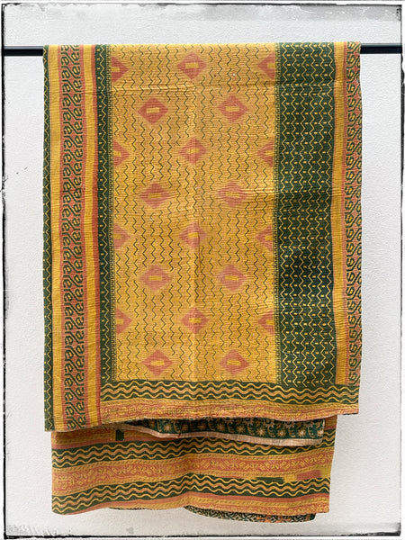 Antique kantha quilt