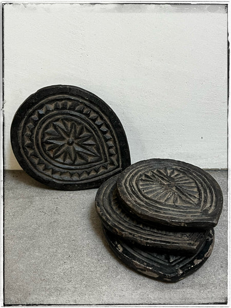 Antique stone trivets