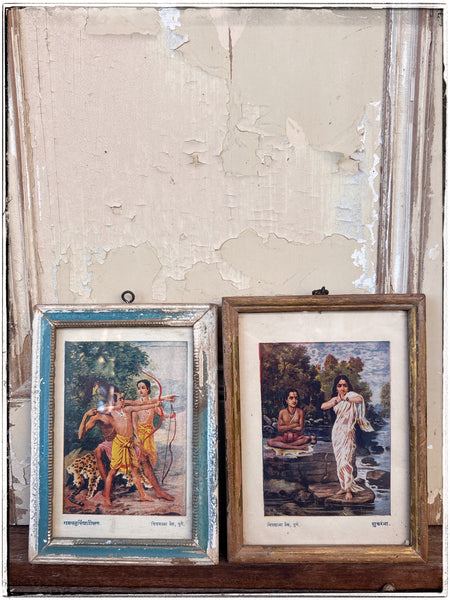 Small Ravi Varma oleographs