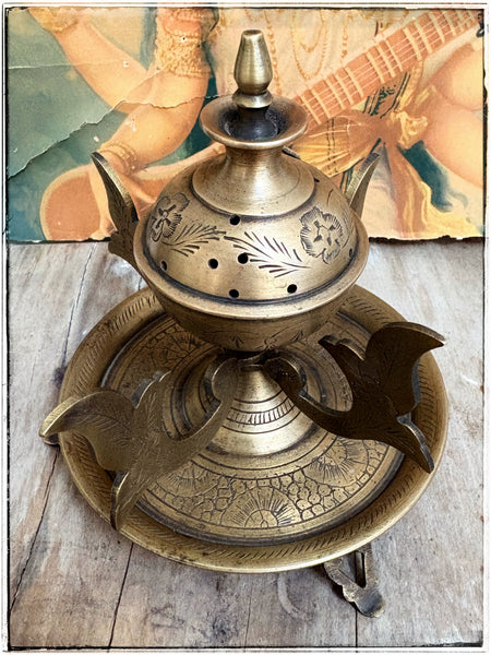 Antique incense burner
