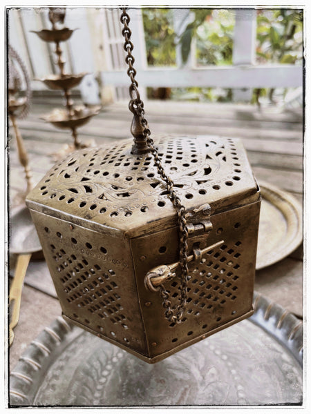 Antique jaali lantern