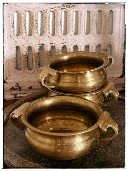 Antique urli bowls
